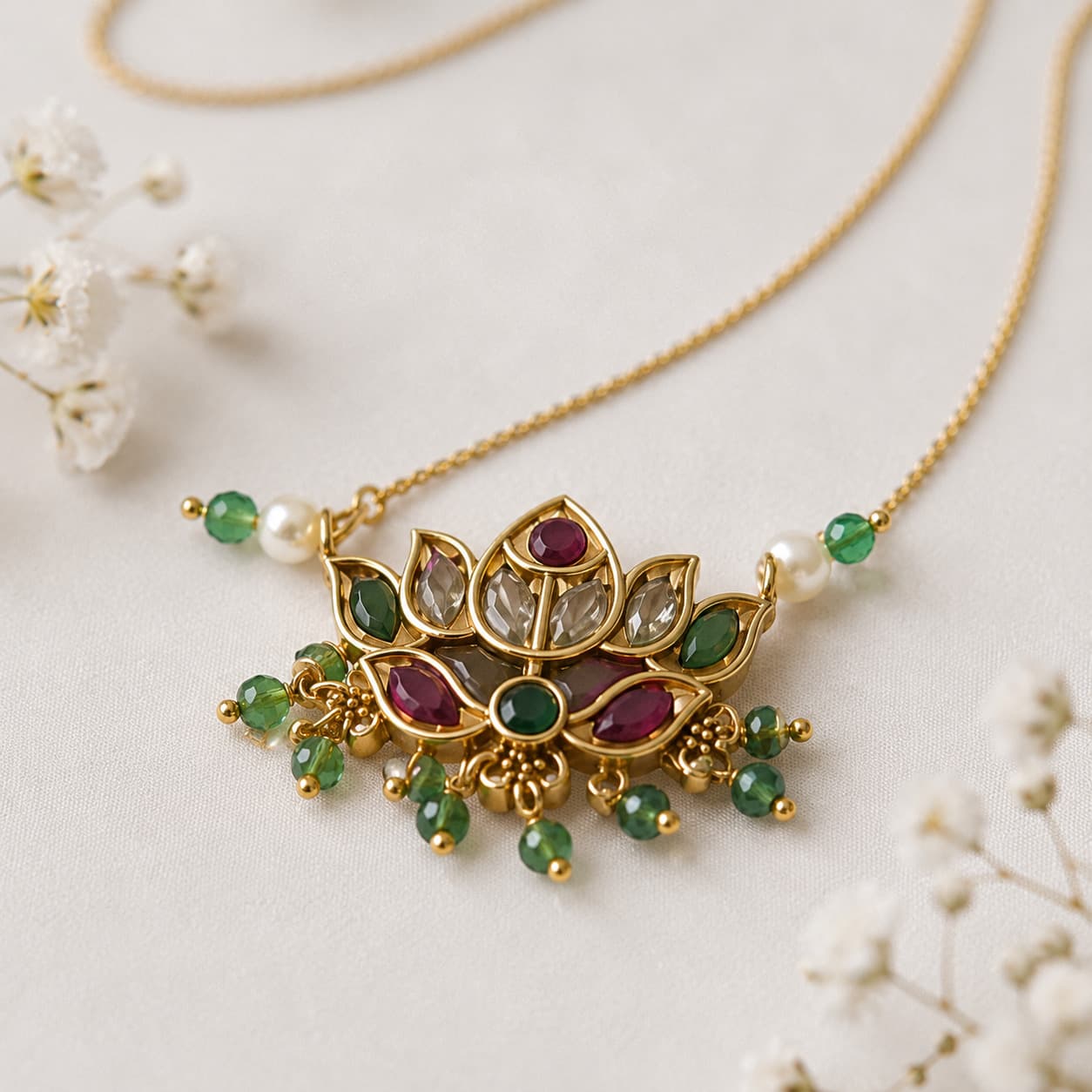 Lotus Bloom Necklace